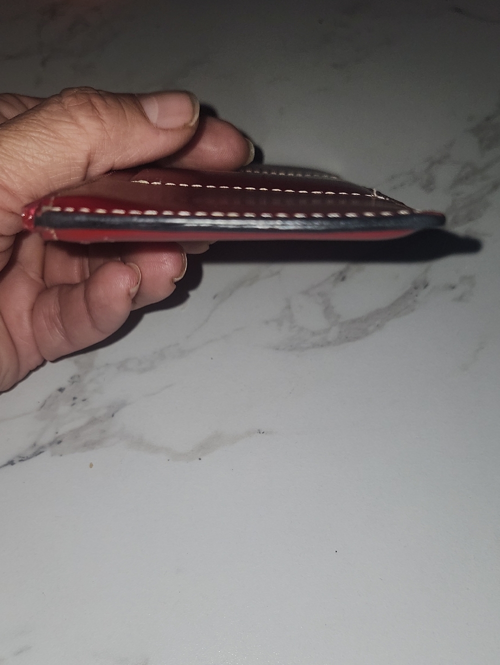 Lodis Red Women's Leather Wallet - Picture 5 of 7